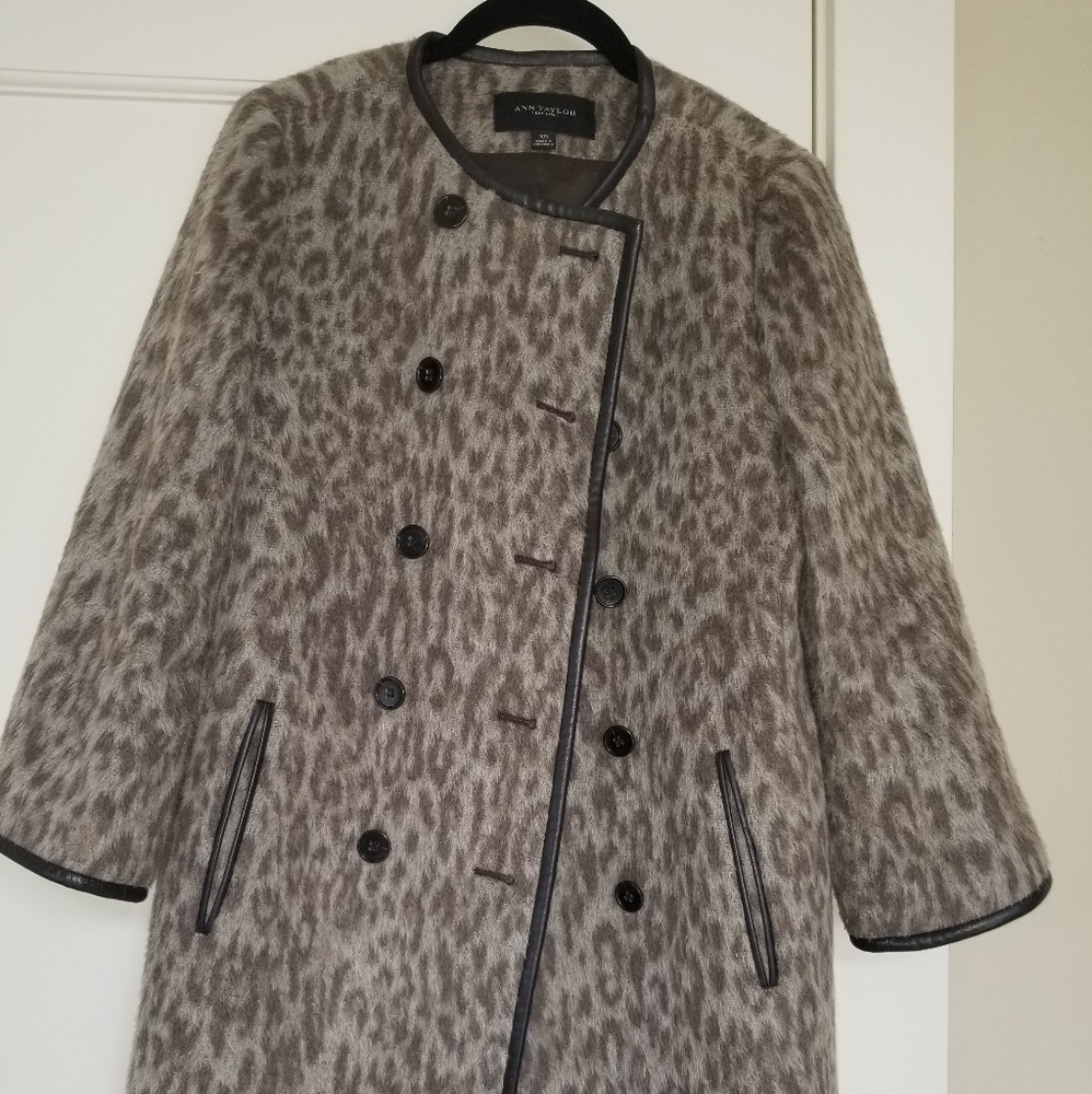 Animal Print Topcoat